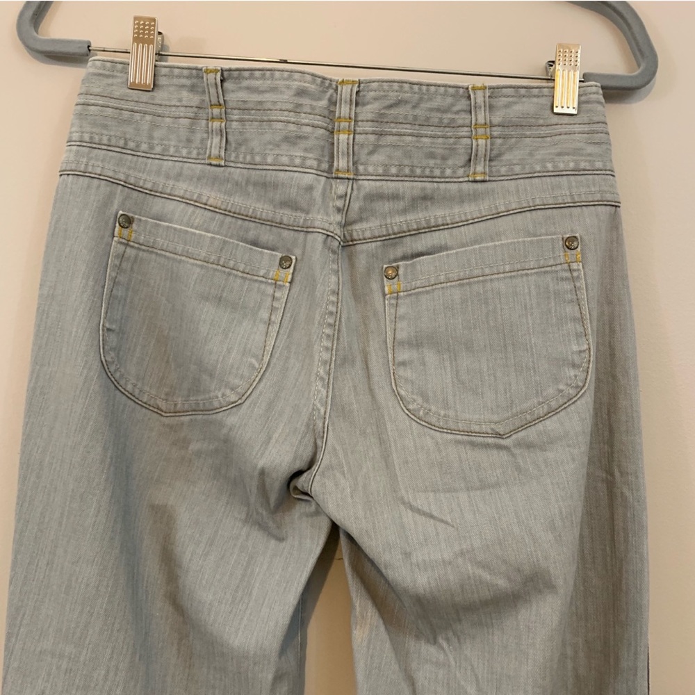 Anthropologie Bica Cheia Wide Leg Jeans Light Wash - Picture 6 of 8